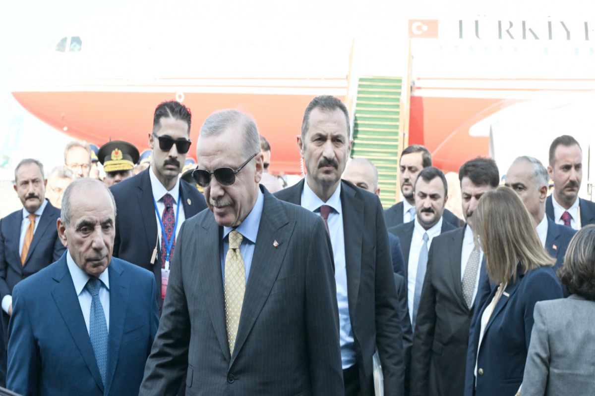 Recep Tayyip Erdogan est en visite en Azerbaïdjan