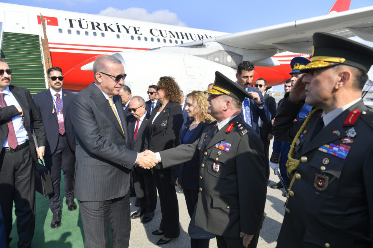 Recep Tayyip Erdogan est en visite en Azerbaïdjan
