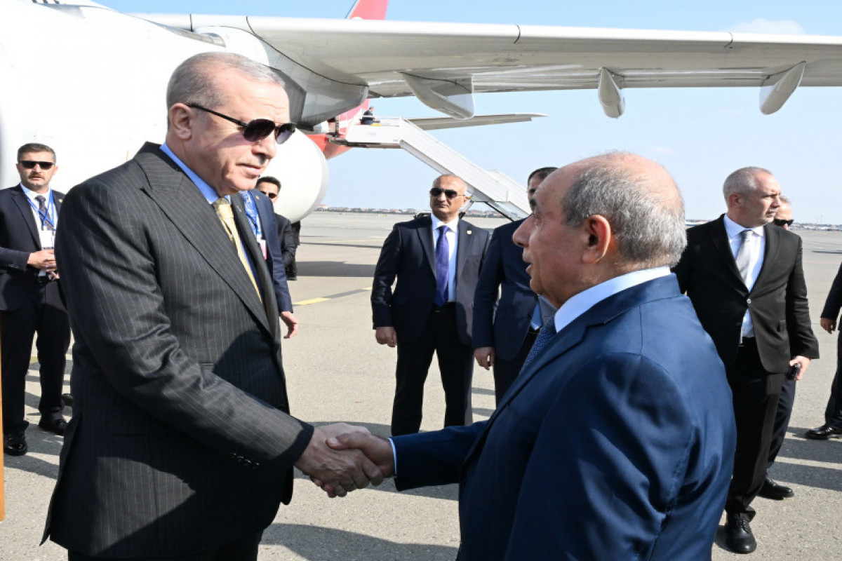 Recep Tayyip Erdogan est en visite en Azerbaïdjan