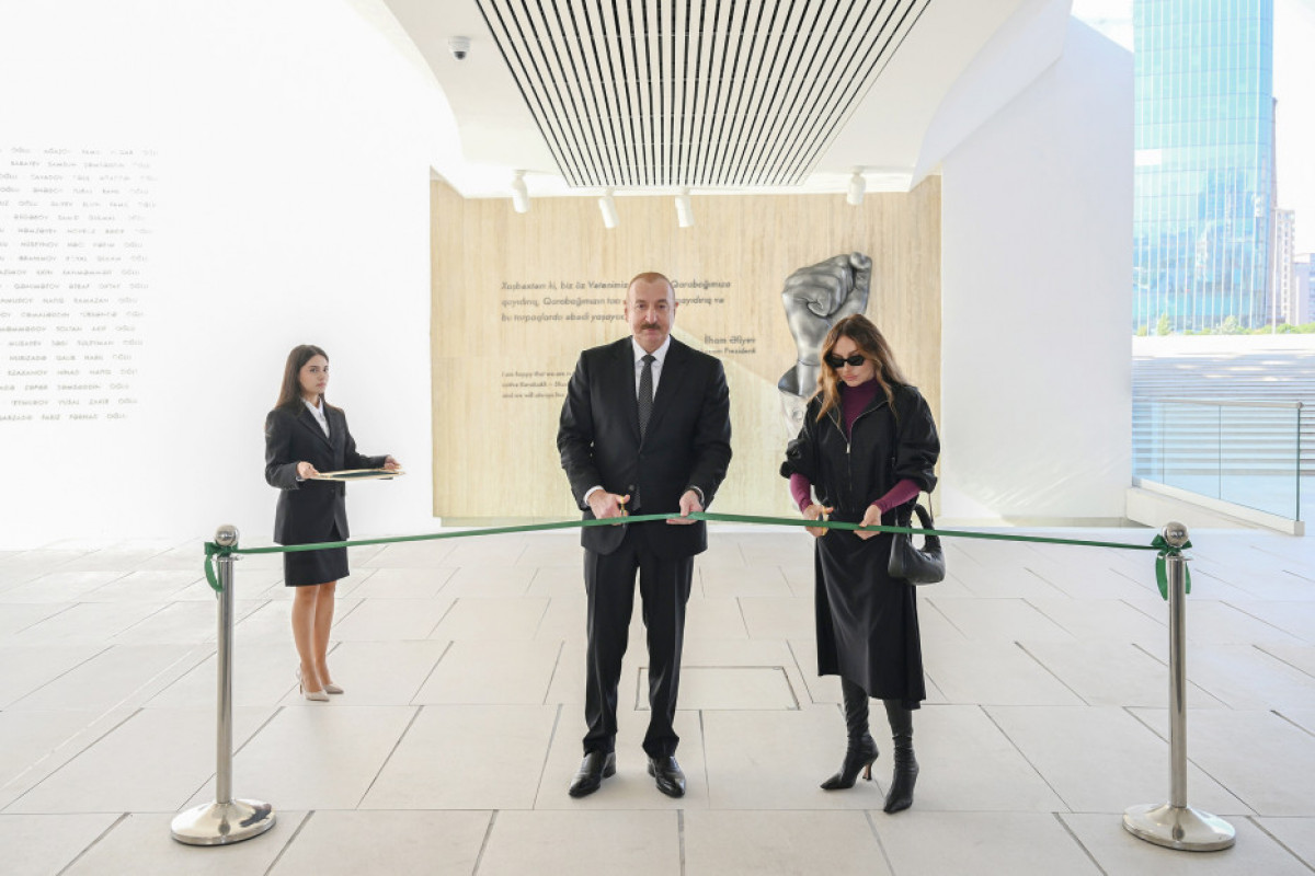 Ilham Aliyev et Mehriban Aliyeva participent à la cérémonie d