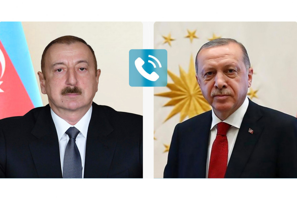 Présidents Ilham Aliyev et Recep Tayyip Erdogan
