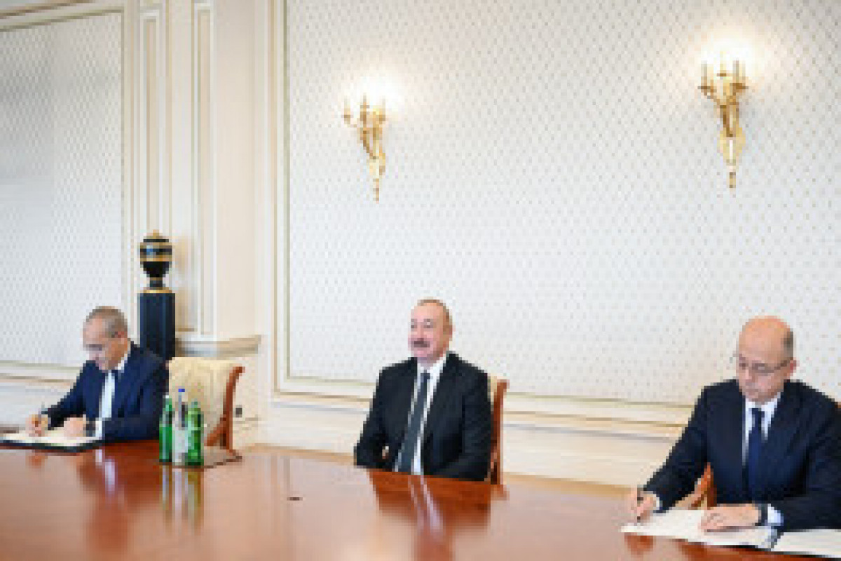 Le président azerbaïdjanais reçoit une délégation de China Datang Corporation Ltd