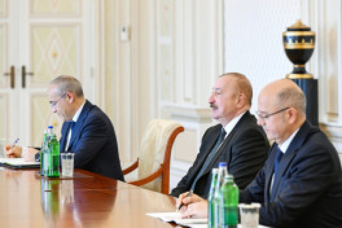 Le président azerbaïdjanais reçoit une délégation de China Datang Corporation Ltd