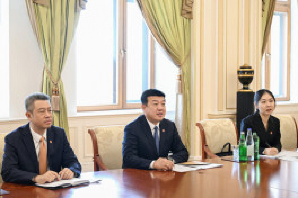 Le président azerbaïdjanais reçoit une délégation de China Datang Corporation Ltd