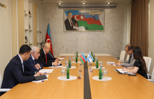 Le ministre des Situations d'urgence d'Azerbaïdjan rencontre le nouvel ambassadeur israélien
