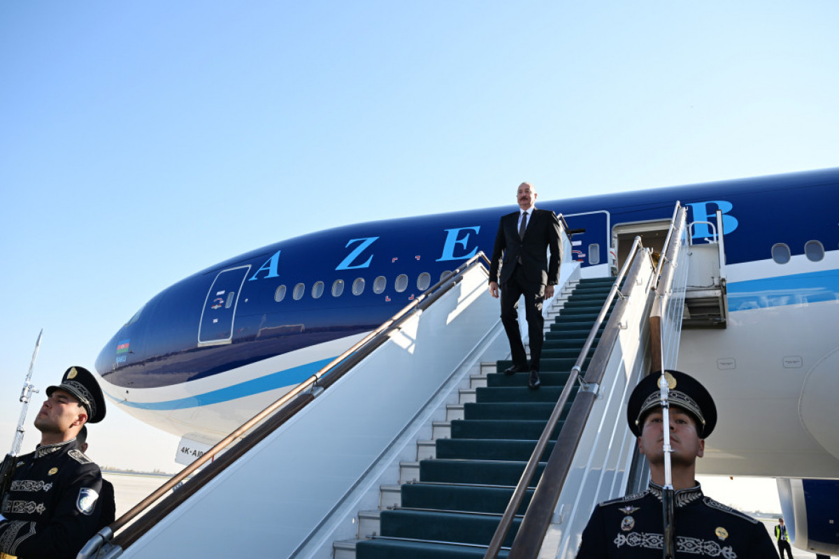 Le président azerbaïdjanais entame une visite en Ouzbékistan