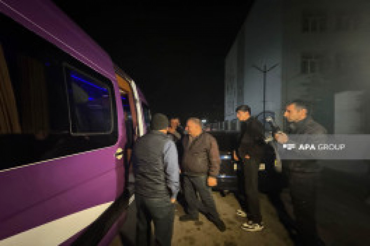 Retour d'un autre groupe de déplacés internes dans le village de Horovlou à Djabraïl
