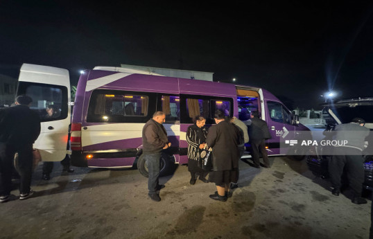 Retour d'un autre groupe de déplacés internes dans le village de Horovlou à Djabraïl