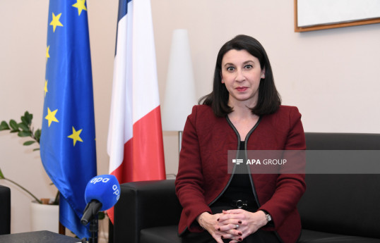 Mme Sophie Lagoutte, nouvelle ambassadrice de la République française en Azerbaïdjan
