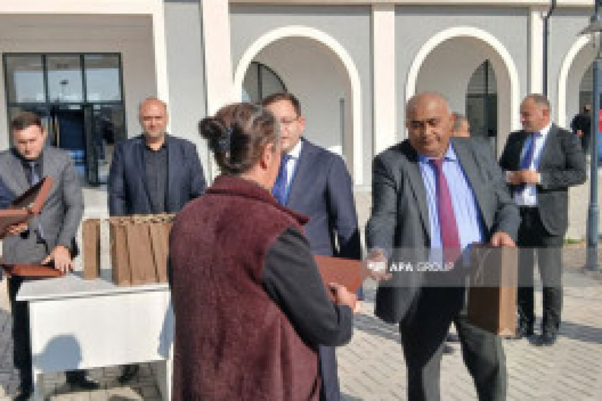 15 familles retournent dans le village de Khydyrly de la région d’Aghdam