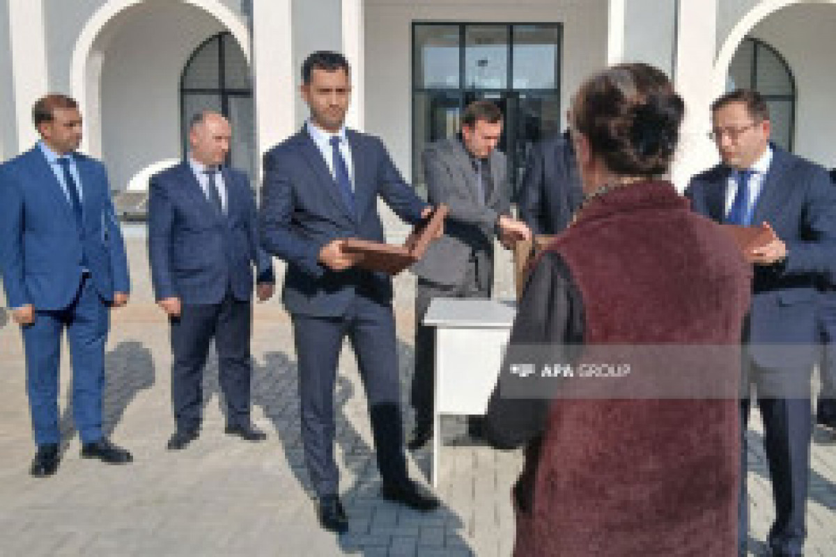 15 familles retournent dans le village de Khydyrly de la région d’Aghdam