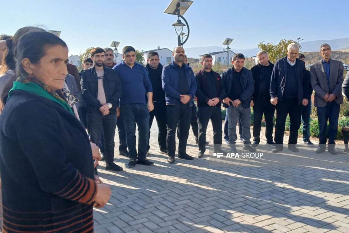 15 familles retournent dans le village de Khydyrly de la région d’Aghdam