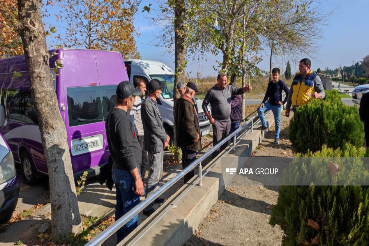 Un autre convoi de déplacés internes part pour les villages de Vengli et Hessenriz à Aghdéré — Photo— Vidéo  