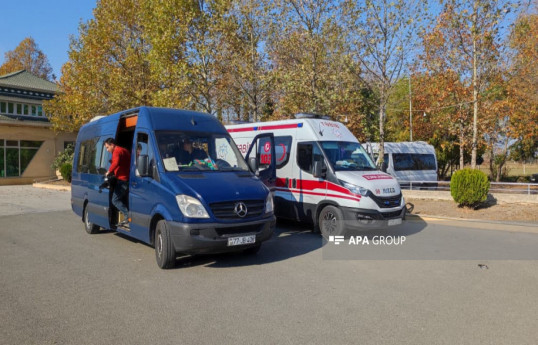 Un autre convoi de déplacés internes part pour les villages de Vengli et Hessenriz à Aghdéré — Photo— Vidéo  