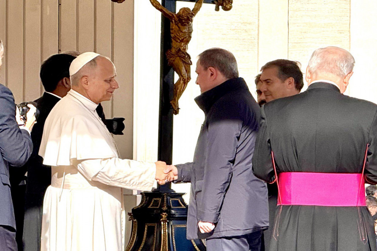 Le ministre azerbaïdjanais des Affaires étrangères a rencontré le pape Léon XIV