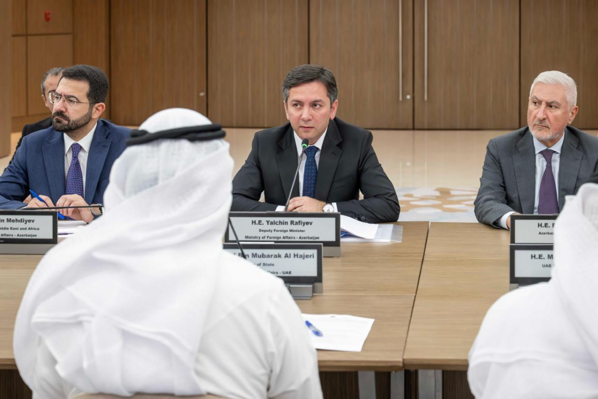 L’Azerbaïdjan et les Émirats arabes unis tiennent la première réunion du Comité de coopération sur le partenariat stratégique global
