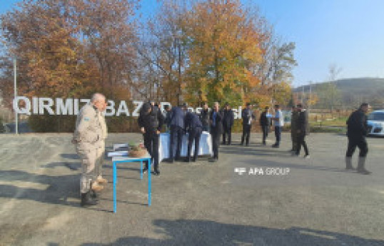 Réinstallation d'un nouveau groupe de déplacés internes à Khodjavend