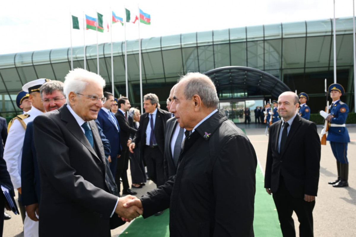 Le président italien termine sa visite officielle en Azerbaïdjan