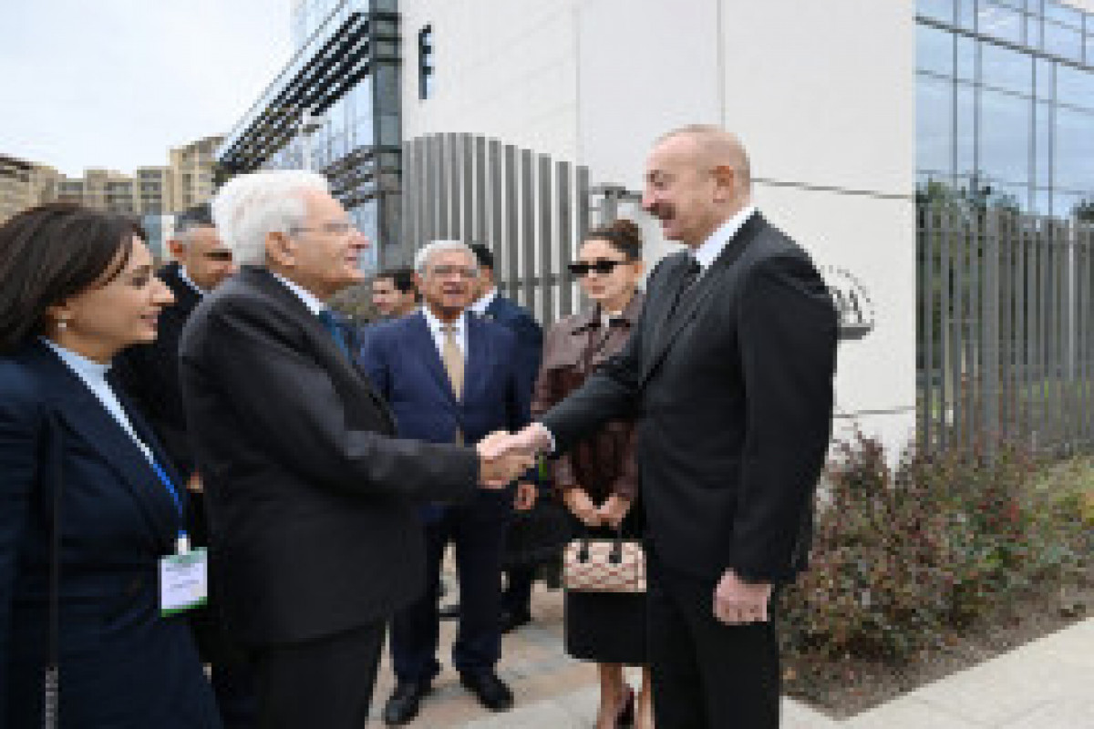 Inauguration des premiers bâtiments de l'Université italo-azerbaïdjanaise à Bakou