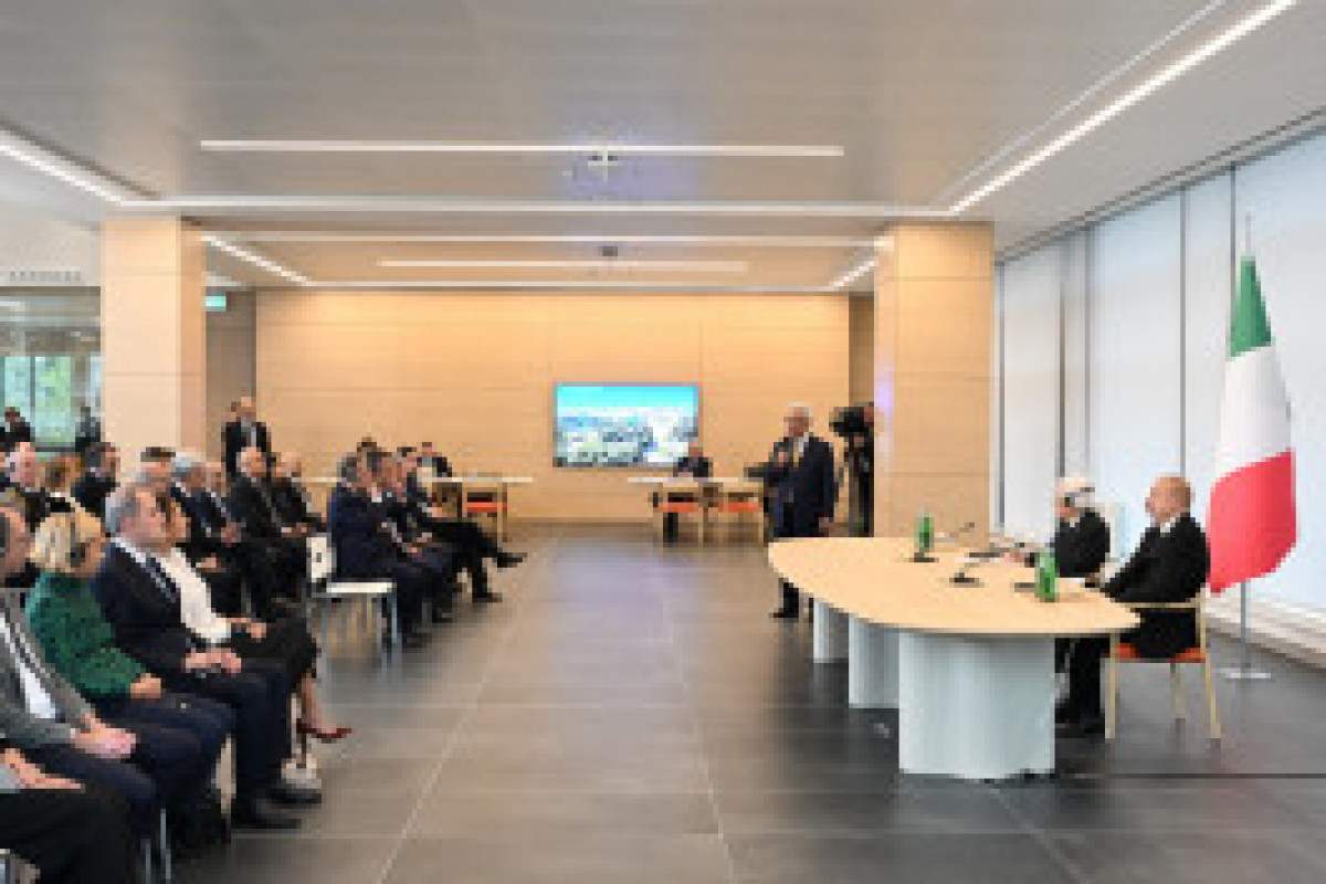 Inauguration des premiers bâtiments de l'Université italo-azerbaïdjanaise à Bakou