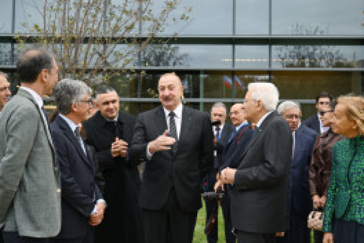 Inauguration des premiers bâtiments de l'Université italo-azerbaïdjanaise à Bakou