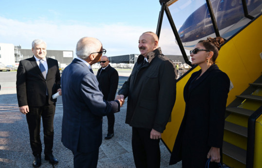 Le président azerbaïdjanais entame une visite de travail au Danemark