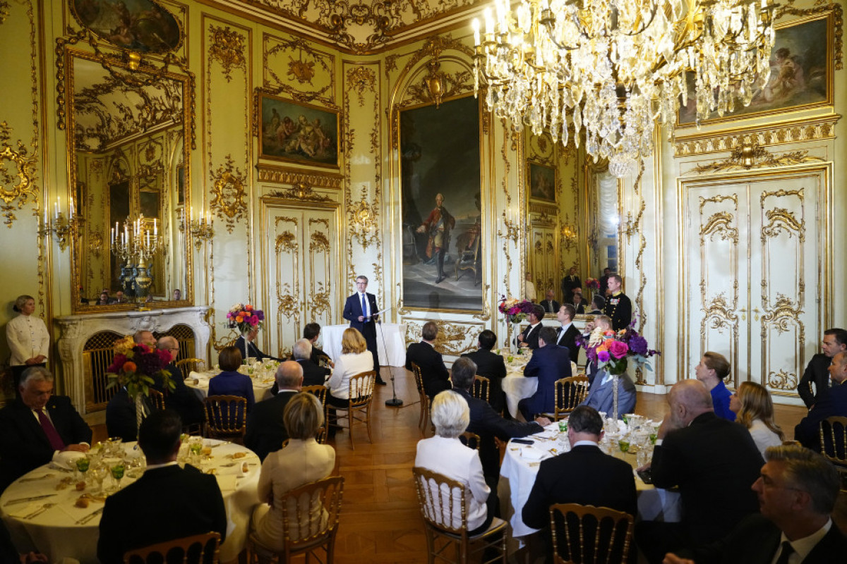 Le président azerbaïdjanais assiste à un banquet à Copenhague