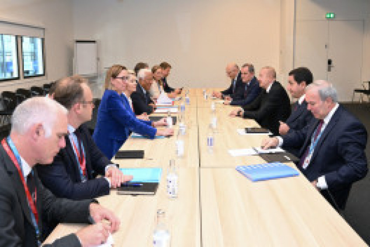 Copenhague : le président azerbaïdjanais rencontre les présidents du Conseil européen et de la Commission européenne