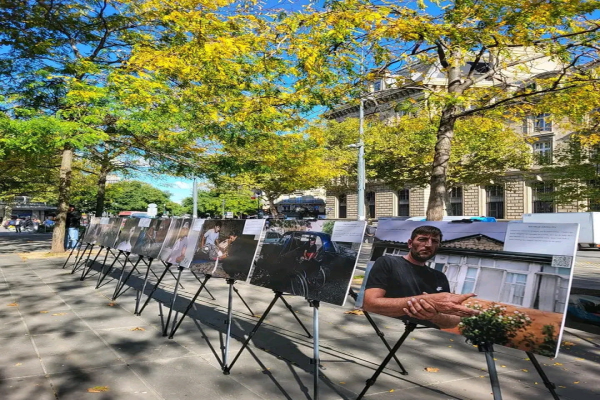 Une exposition sur les victimes des mines en Azerbaïdjan organisée à Paris