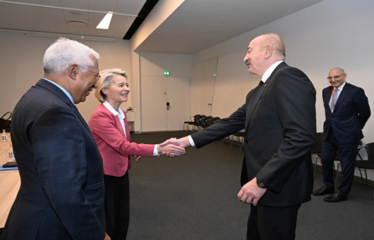 Copenhague : le président azerbaïdjanais rencontre les présidents du Conseil européen et de la Commission européenne