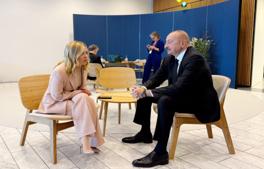 Entretien du président azerbaïdjanais avec la Première ministre italienne à Copenhague