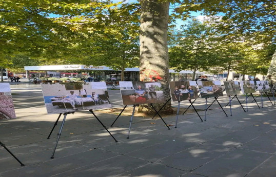 Une exposition sur les victimes des mines en Azerbaïdjan organisée à Paris