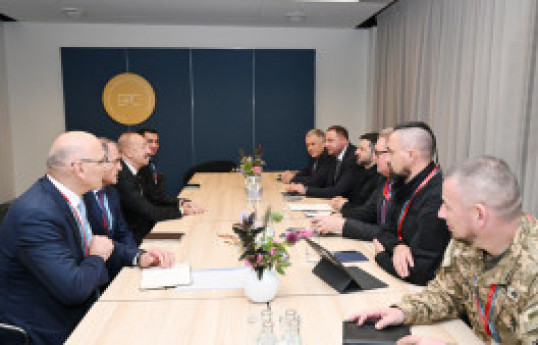 Copenhague : Rencontre entre les présidents azerbaïdjanais et ukrainien
