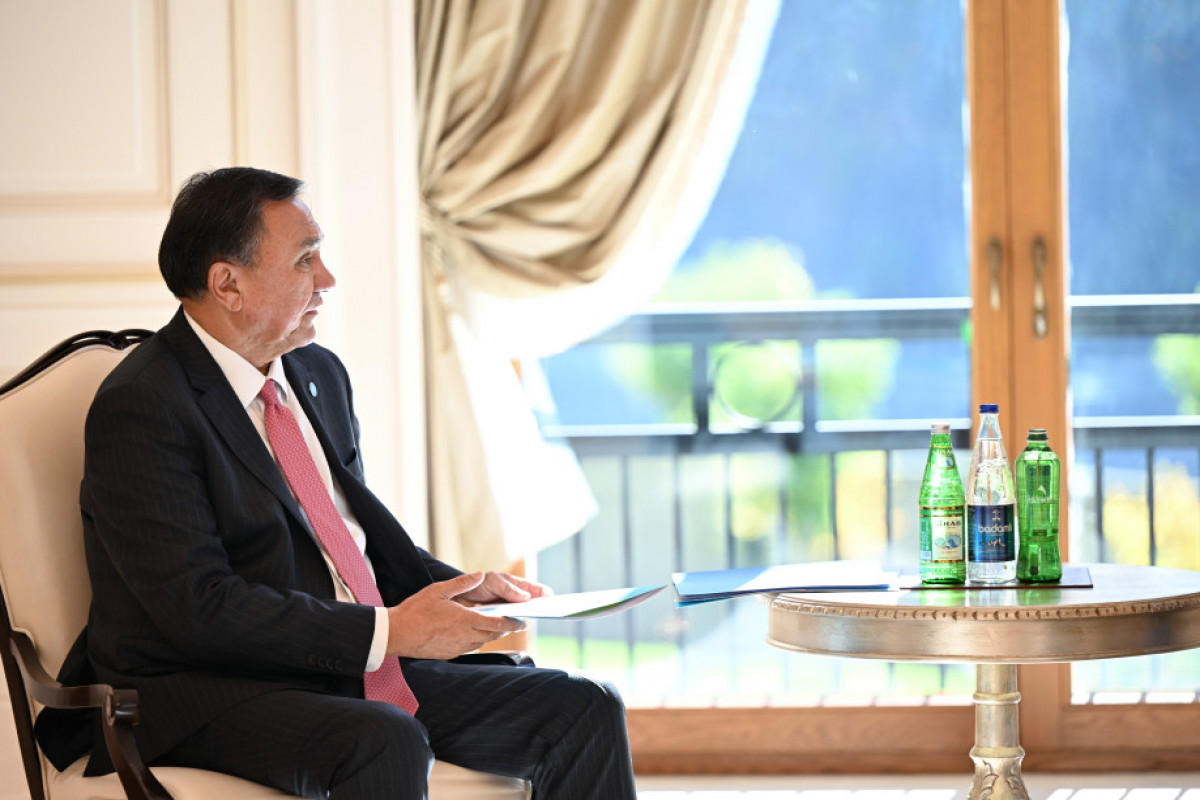 Ilham Aliyev reçoit le secrétaire général de l'Organisation des États turciques à Guébélé