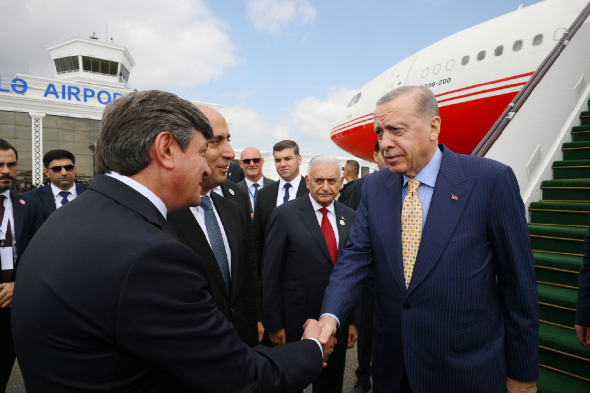 Le président turc entame une visite en Azerbaïdjan