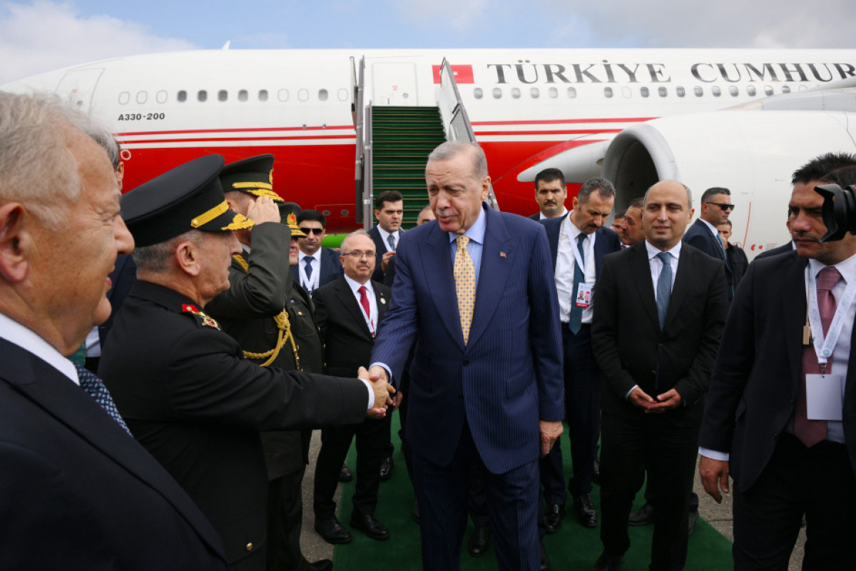 Le président turc entame une visite en Azerbaïdjan