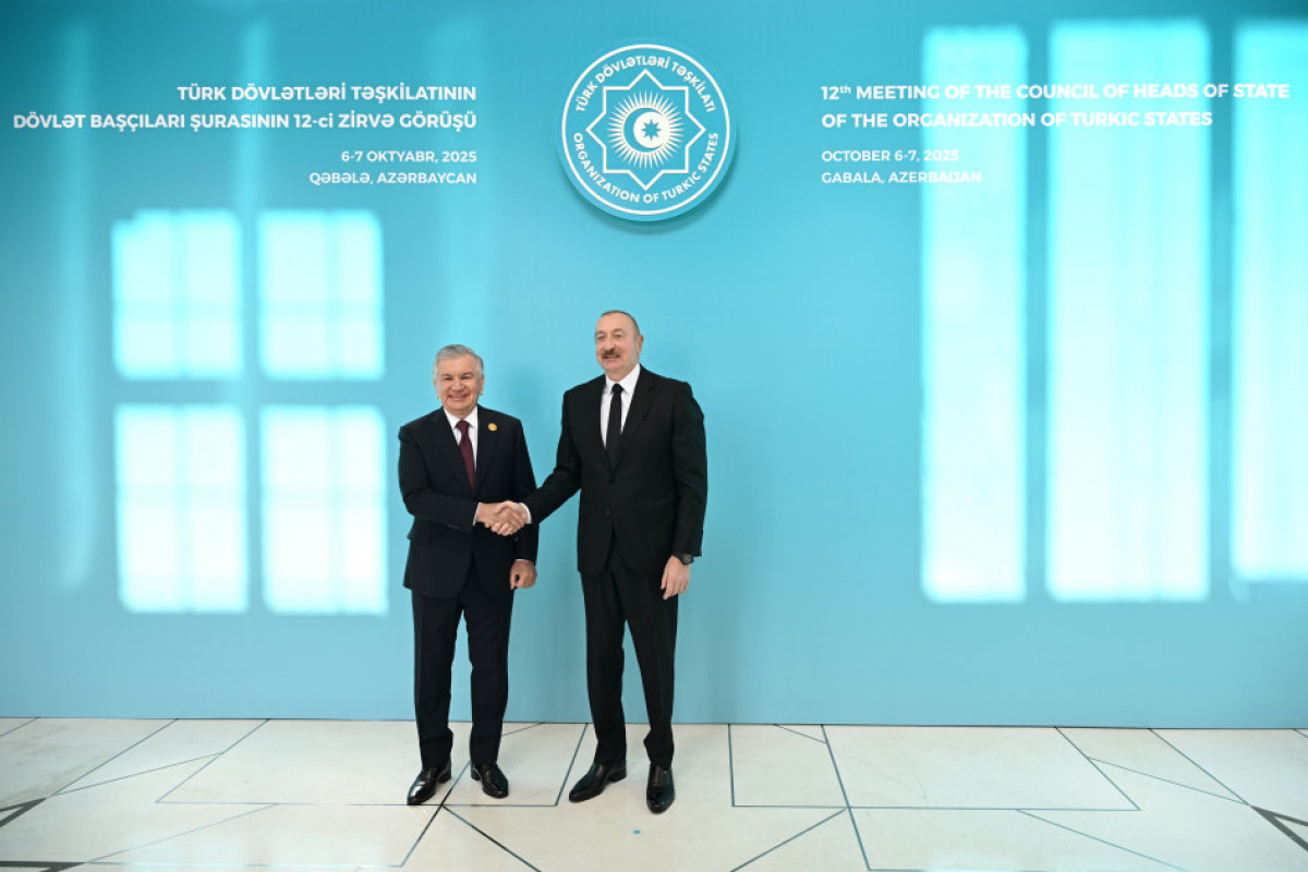 Guébélé : Le président azerbaïdjanais accueille les chefs d’Etat participant au 12e Sommet du Conseil des chefs d’Etat de l’Organisation des Etats turciques