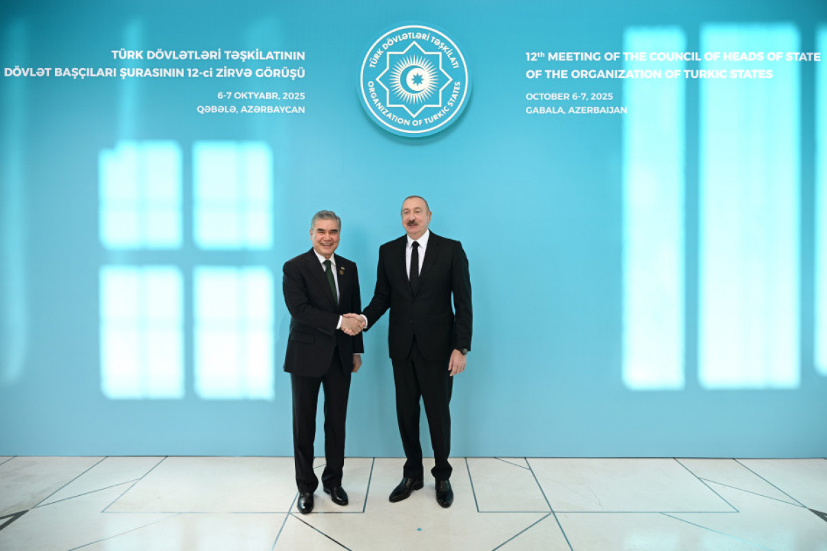 Guébélé : Le président azerbaïdjanais accueille les chefs d’Etat participant au 12e Sommet du Conseil des chefs d’Etat de l’Organisation des Etats turciques