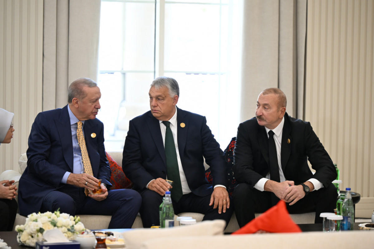 Guébélé : Le président azerbaïdjanais accueille les chefs d’Etat participant au 12e Sommet du Conseil des chefs d’Etat de l’Organisation des Etats turciques