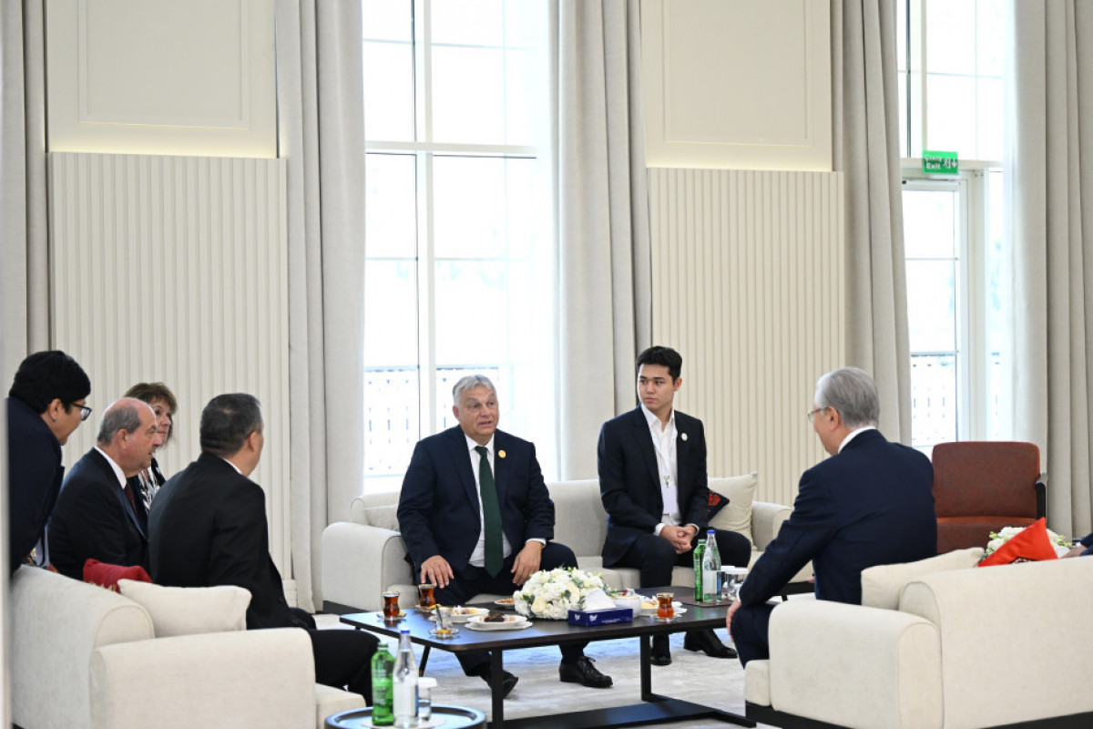Guébélé : Le président azerbaïdjanais accueille les chefs d’Etat participant au 12e Sommet du Conseil des chefs d’Etat de l’Organisation des Etats turciques