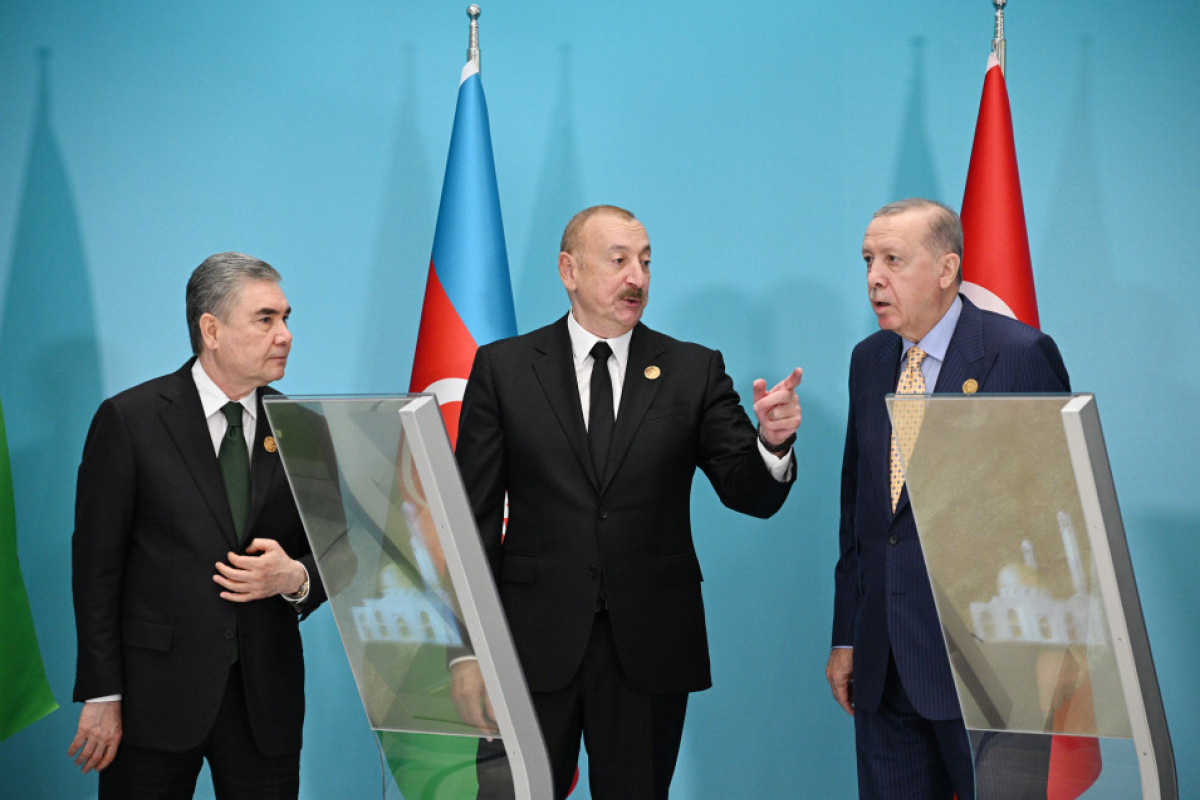 Pose de la première pierre de la mosquée que le Turkménistan construira à Fuzouli