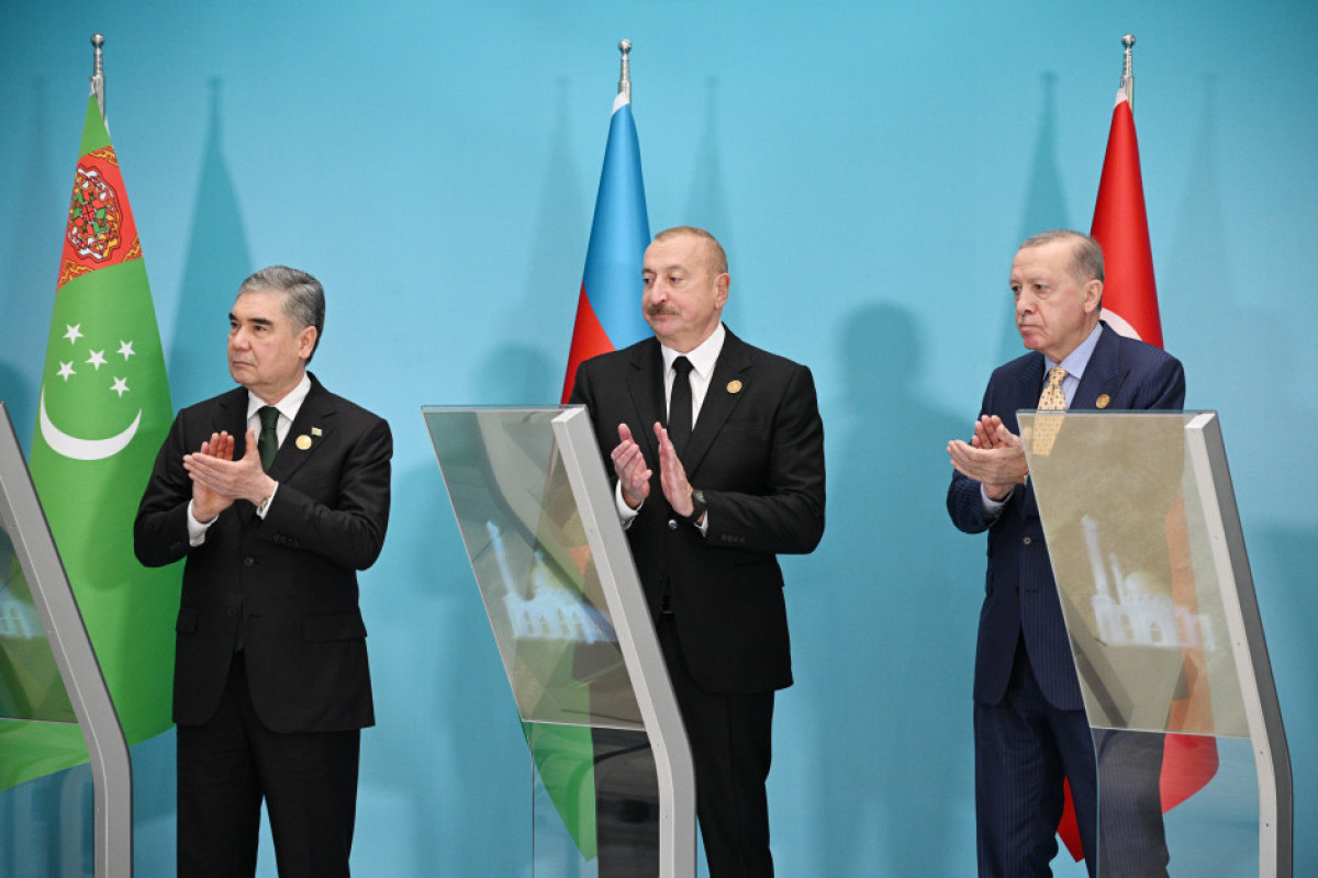 Pose de la première pierre de la mosquée que le Turkménistan construira à Fuzouli