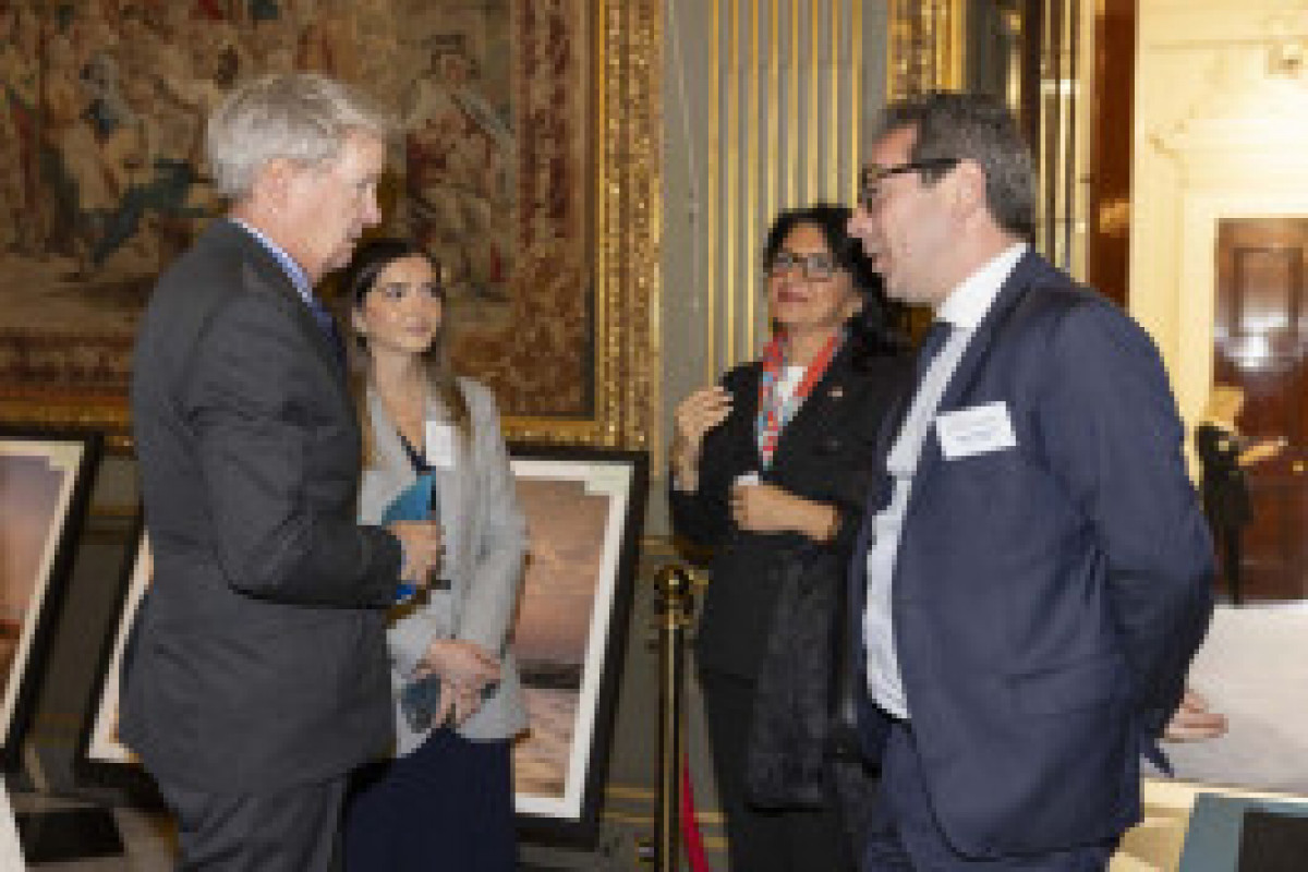 La vice-présidente de la Fondation Heydar Aliyev participe au dialogue phare sur le climat à Londres
