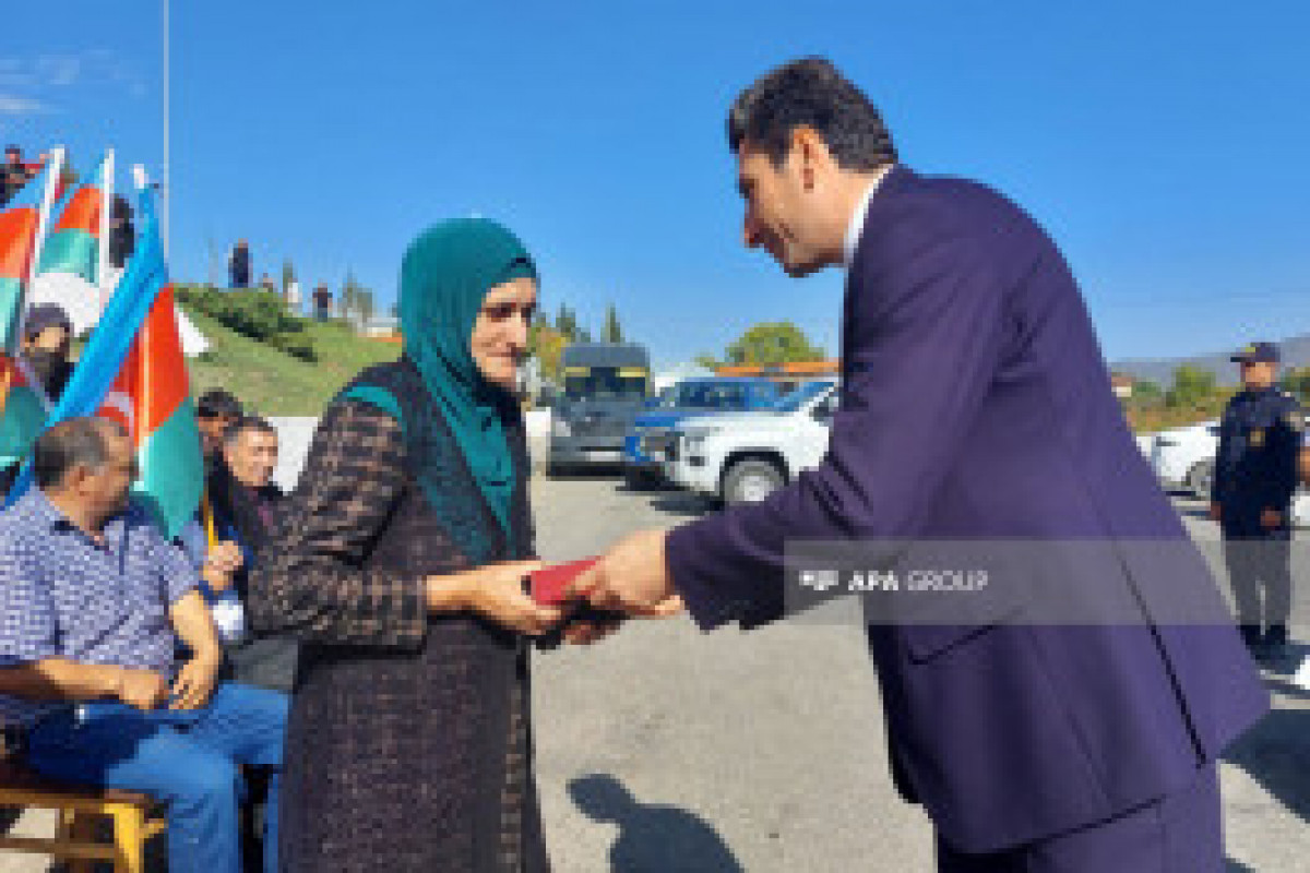 La région de Khodjaly accueille ses nouveaux résidents
