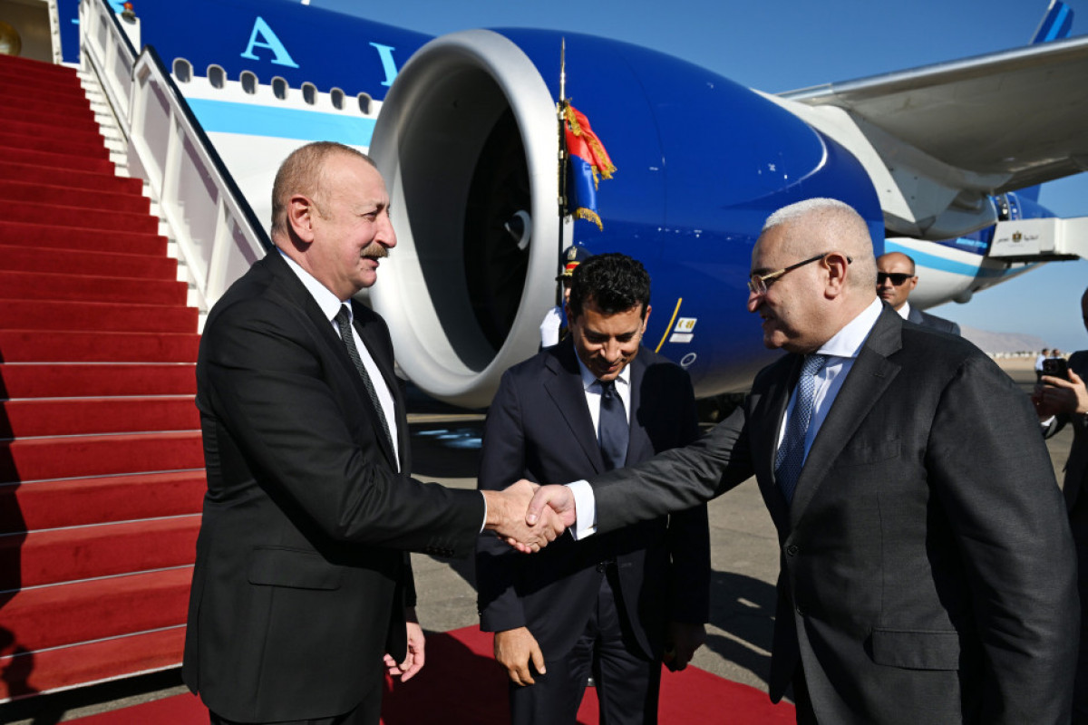 Le président azerbaïdjanais entame une visite de travail en Egypte