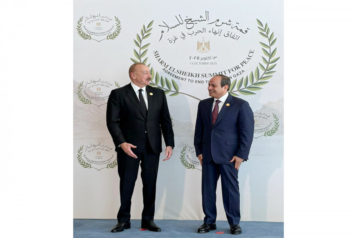 Le président azerbaïdjanais prend part au sommet pour la paix au Moyen-Orient - Vidéo  - Mise à jour  