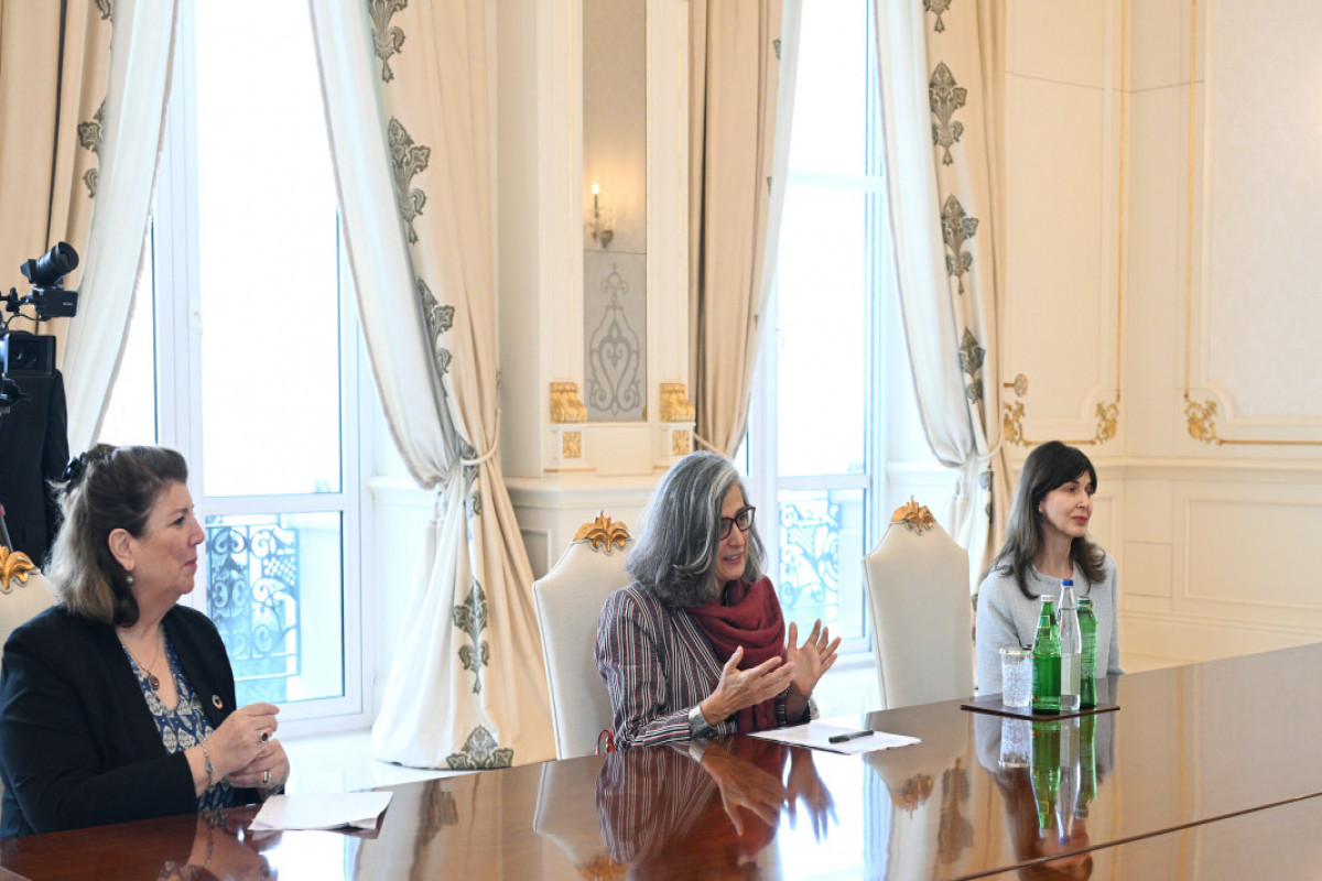 Le président Ilham Aliyev reçoit la directrice exécutive d'ONU-Habitat