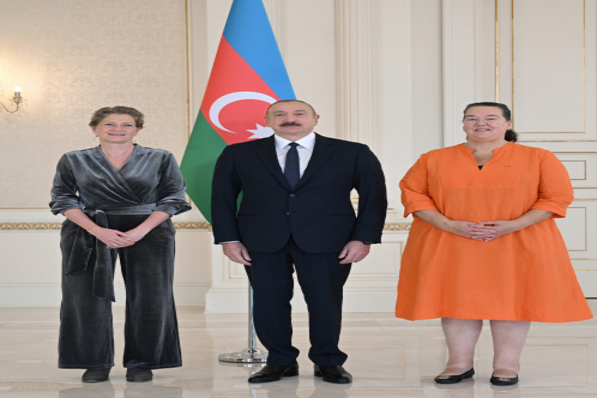 Le président azerbaïdjanais reçoit les lettres de crénace  des nouveaux ambassadeurs des Pays-Bas et d'Égypte