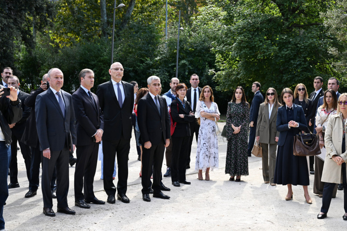 Mehriban Aliyeva participe à la cérémonie d’inauguration du projet de restauration des catacombes de Commodilla