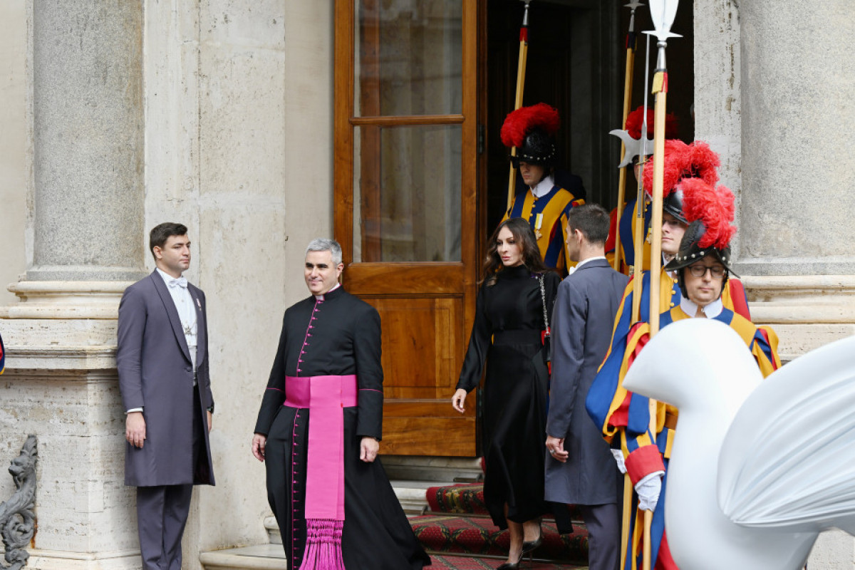 La première vice-présidente Mehriban Aliyeva rencontre le pape Léon XIV